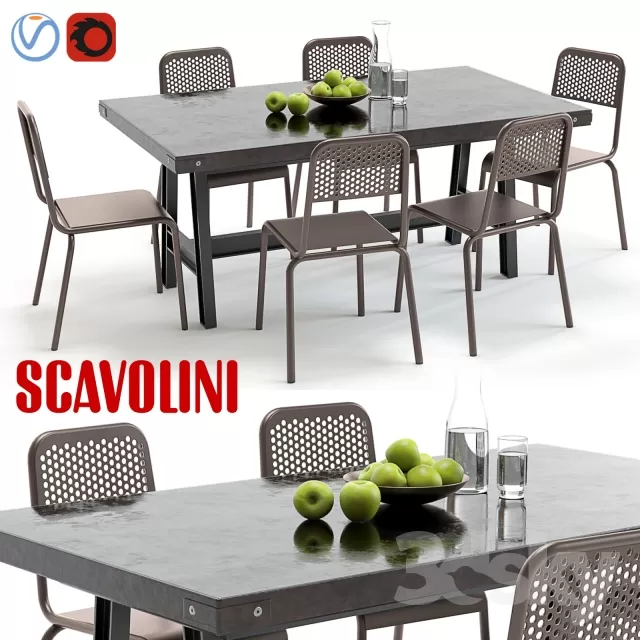 3DSKYMODEL – Dining Table sets – 4320