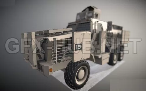 CAR – Caiman MRAP 3D Model CAR – Caiman MRAP 3D Model