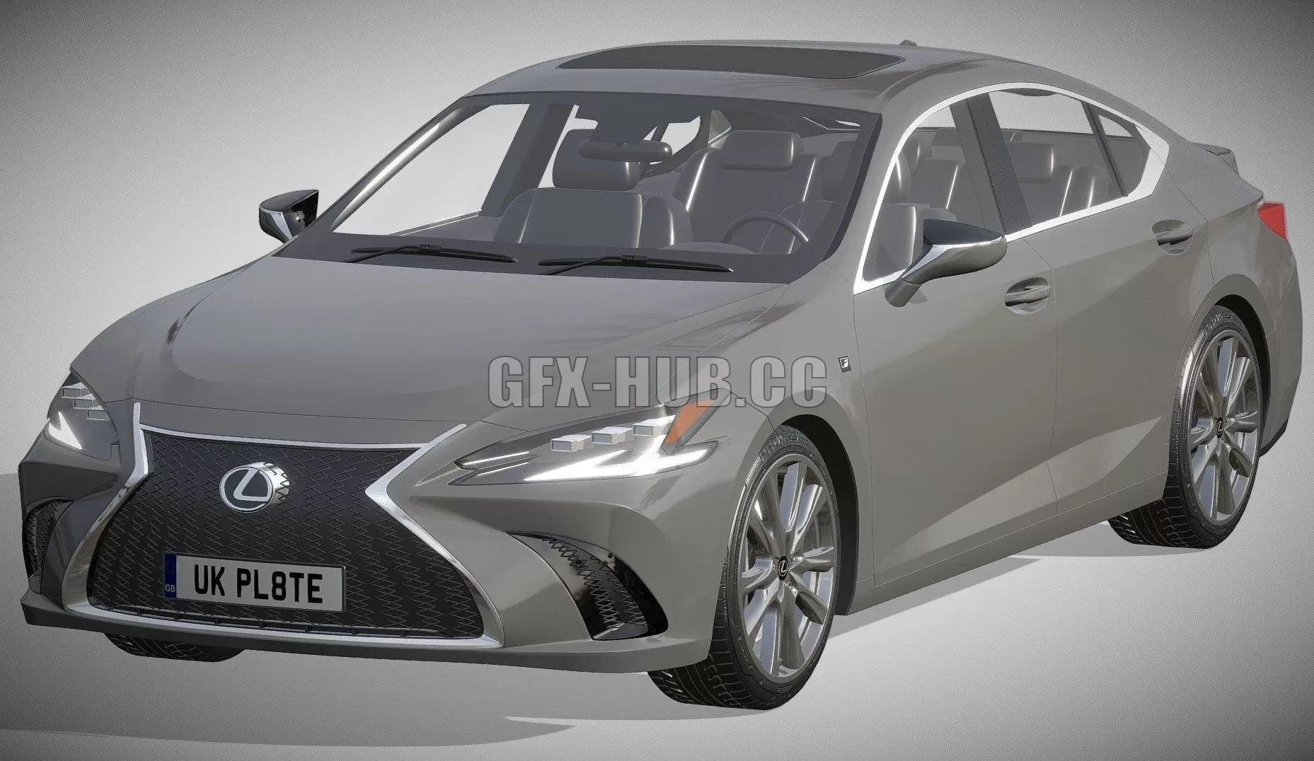 CAR – Car Lexus ES F-sport 2022 3D Model CAR – Car Lexus ES F-sport 2022 3D Model
