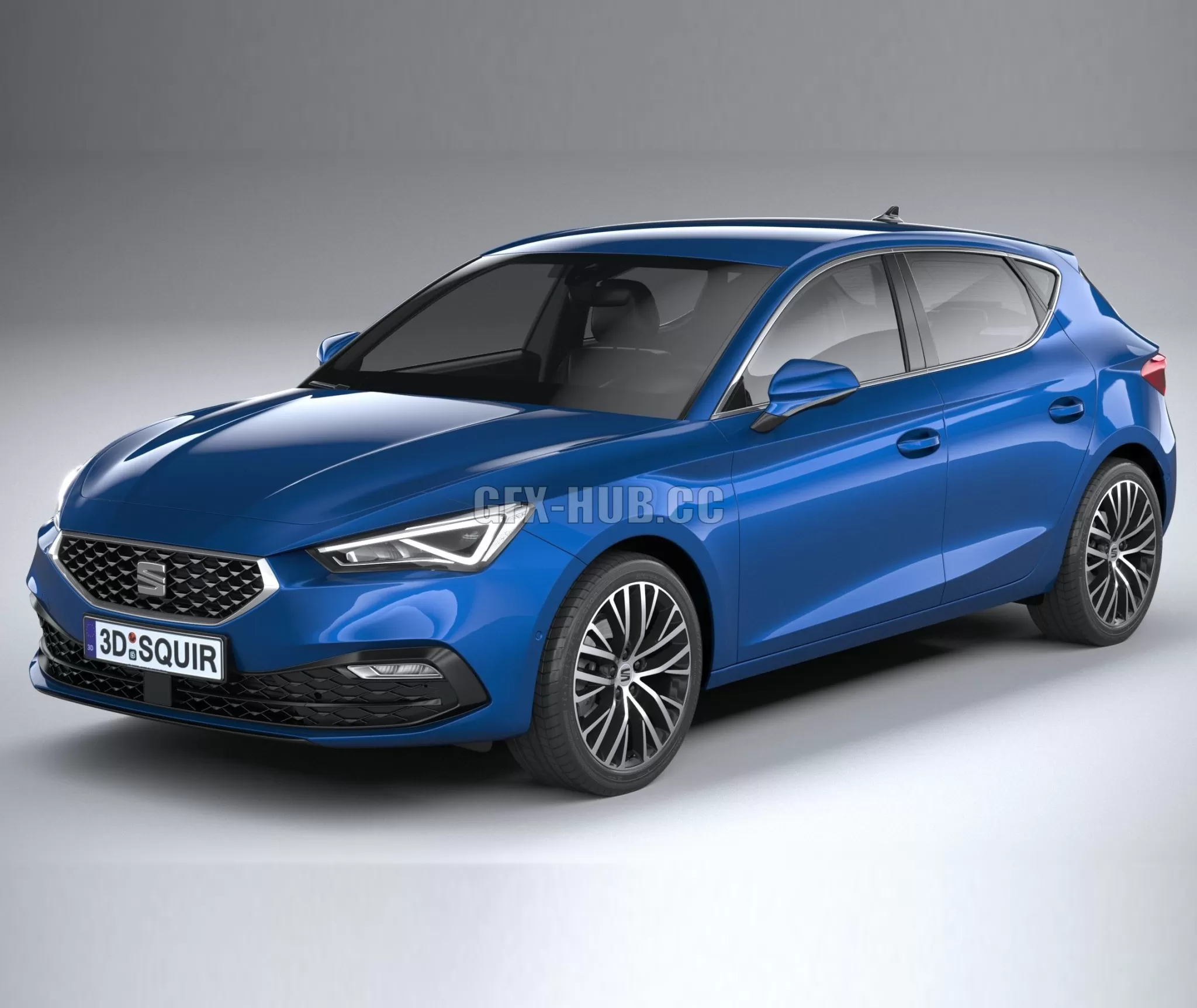 CAR – Car Seat Leon Sportstourer 2020 3D Model CAR – Car Seat Leon Sportstourer 2020 3D Model