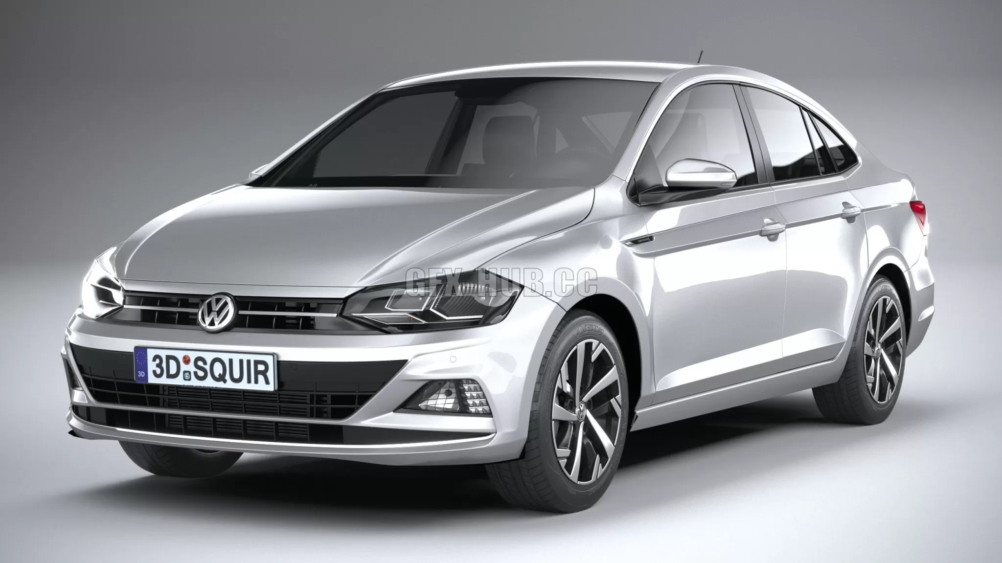 CAR – Car Volkswagen Polo Virtus 2018-2020 3D Model CAR – Car Volkswagen Polo Virtus 2018-2020 3D Model