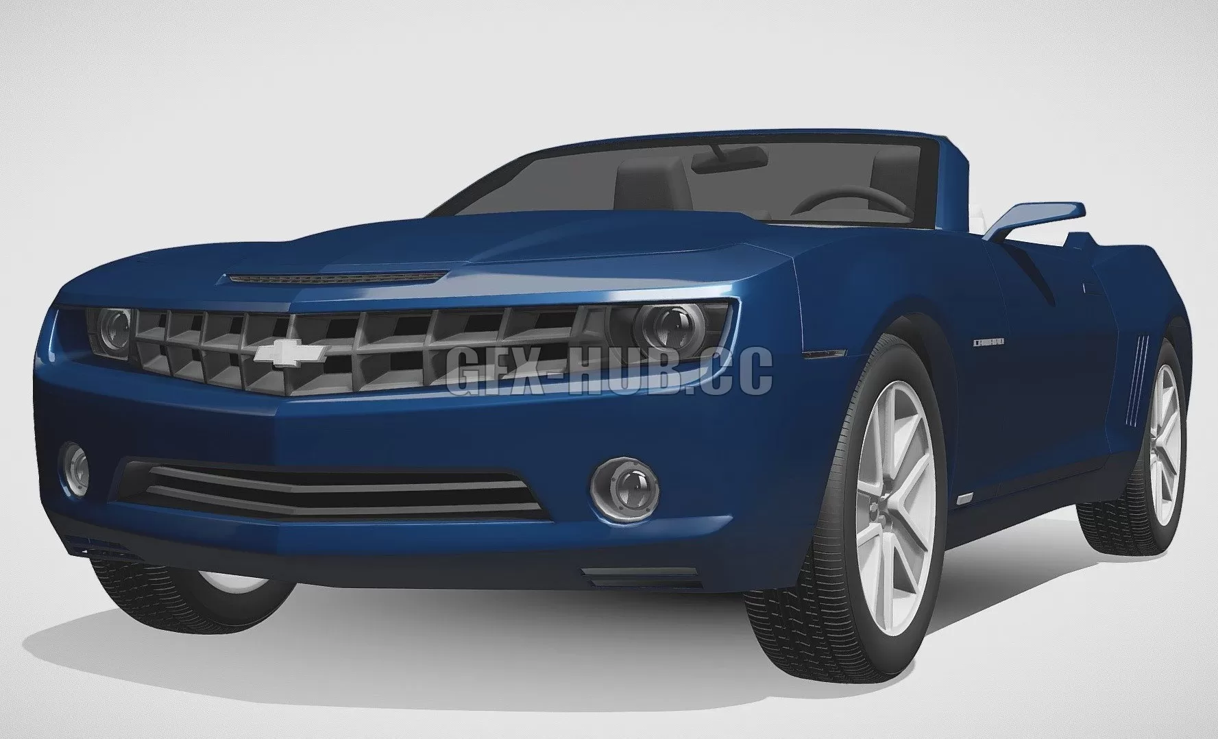 CAR – Chevrolet Camaro Convertible Concept 3D Model CAR – Chevrolet Camaro Convertible Concept 3D Model