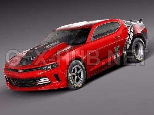 CAR – Chevrolet Camaro COPO 2016 3D Model CAR – Chevrolet Camaro COPO 2016 3D Model