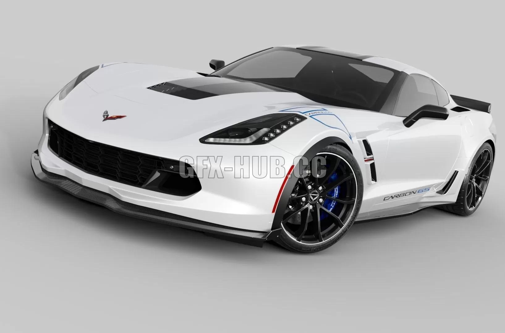 CAR – Chevrolet Corvette Carbon 3D Model CAR – Chevrolet Corvette Carbon 3D Model
