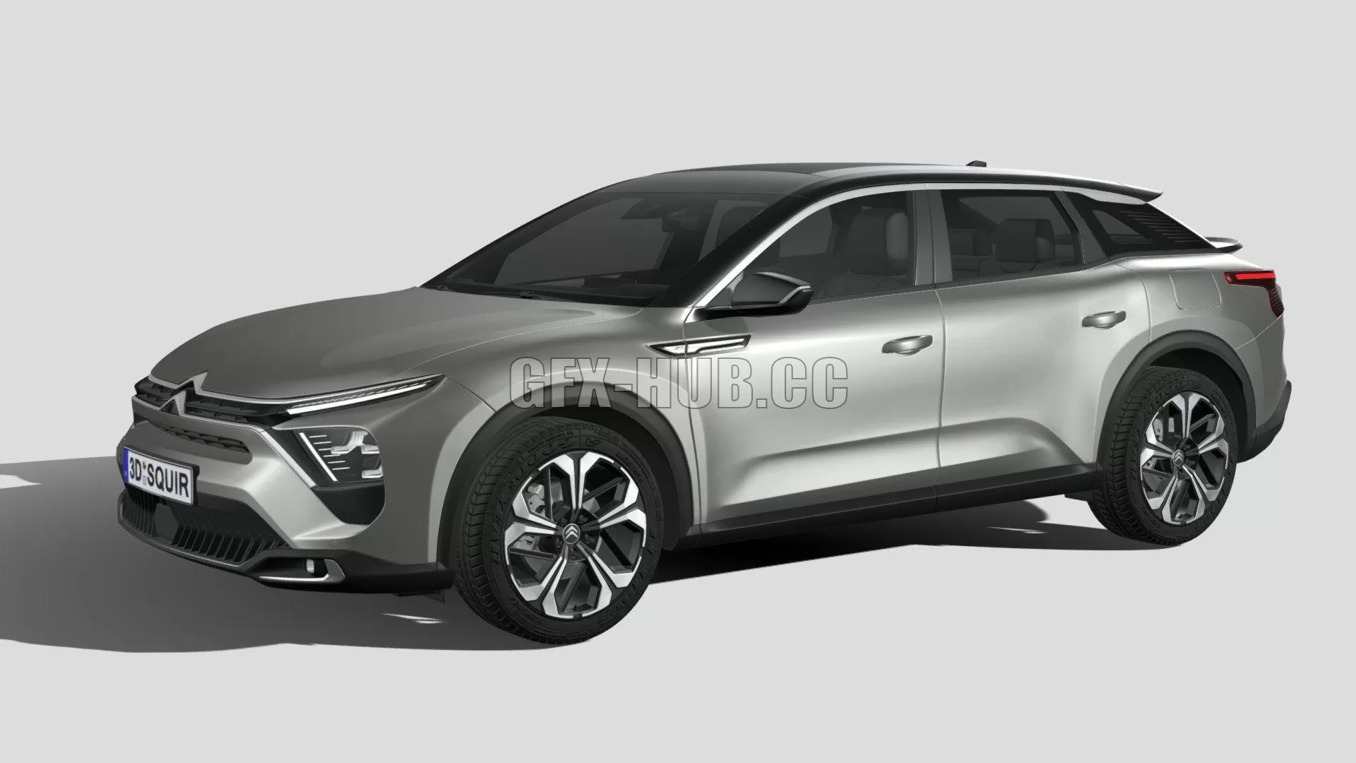 CAR – Citroen C5 X 2022 3D Model