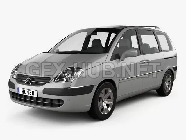 CAR – Citroen C8 2002  3D Model