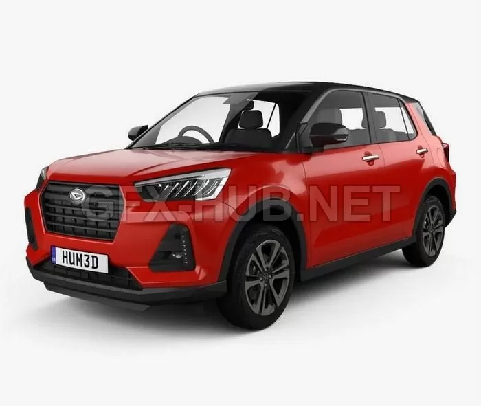CAR – Daihatsu Rocky 2019 3D Model