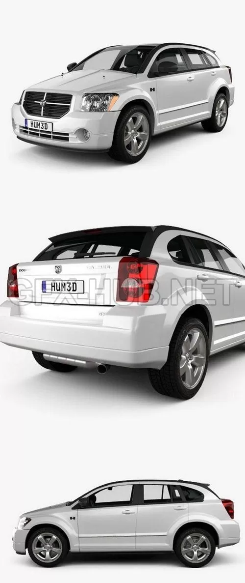 CAR – Dodge Caliber 2010  3D Model