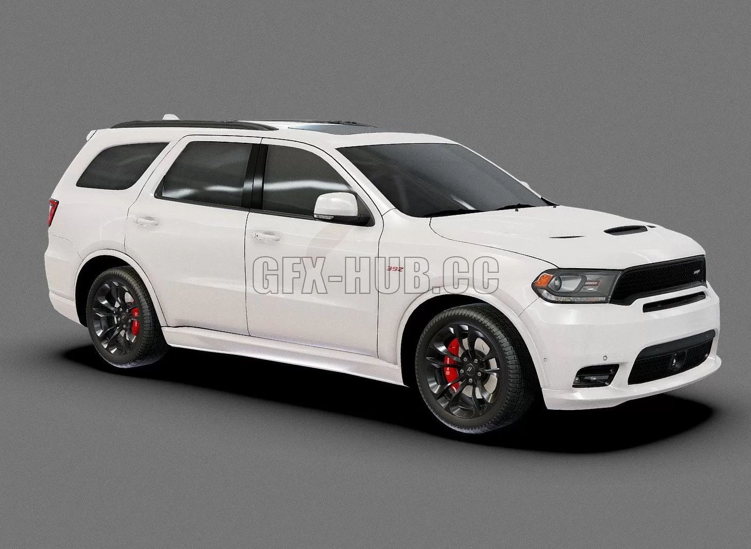 CAR – Dodge Durango SRT 2019 3D Model