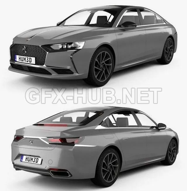 CAR – DS 9 2021 3D Model