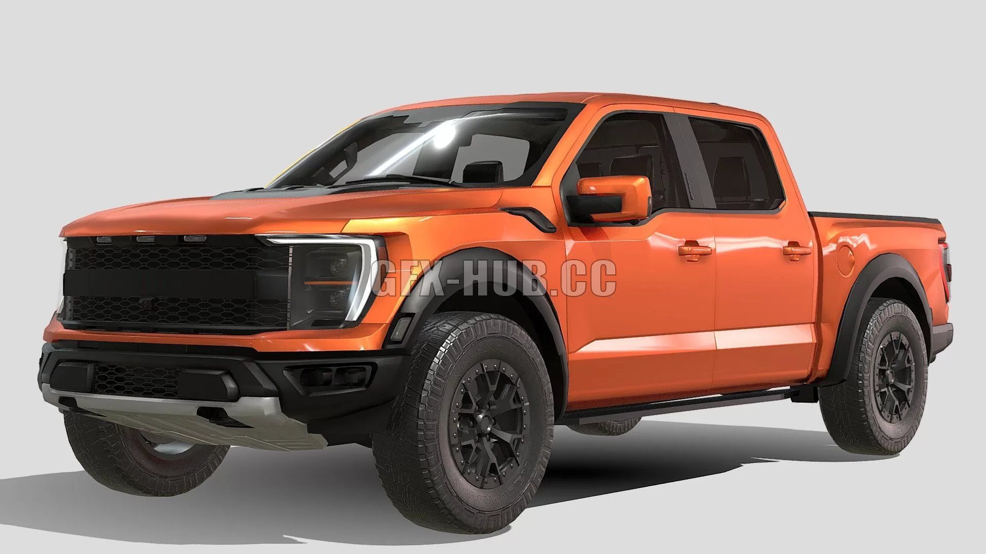 CAR – Ford F-150 Raptor 2022 3D Model