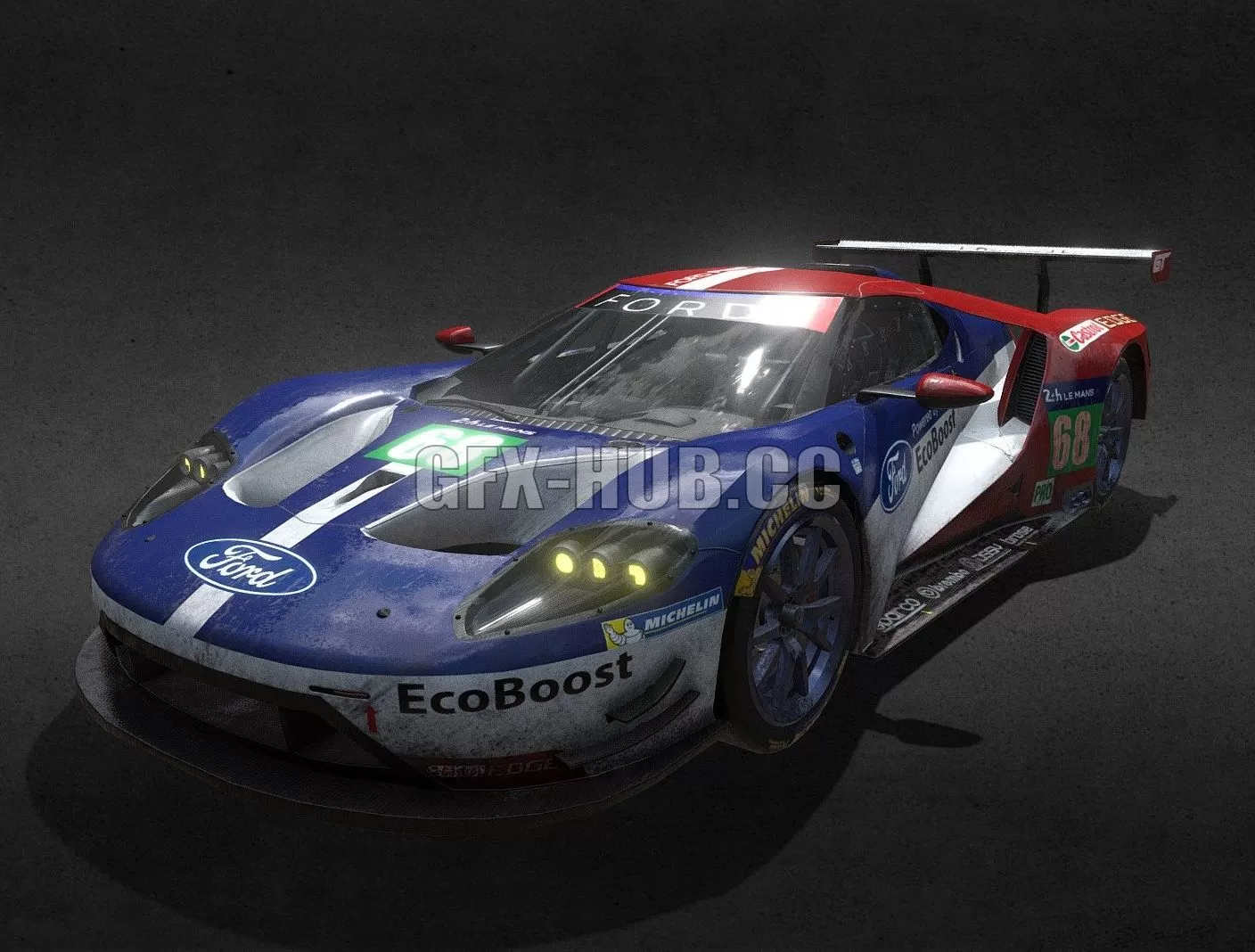 CAR – Ford GT 3D Model