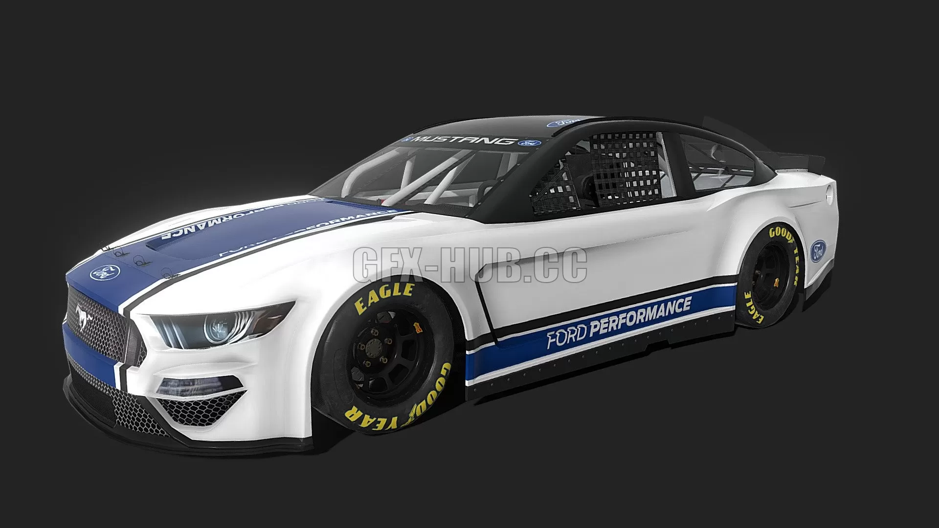 CAR – Ford Mustang 2019 3D Model