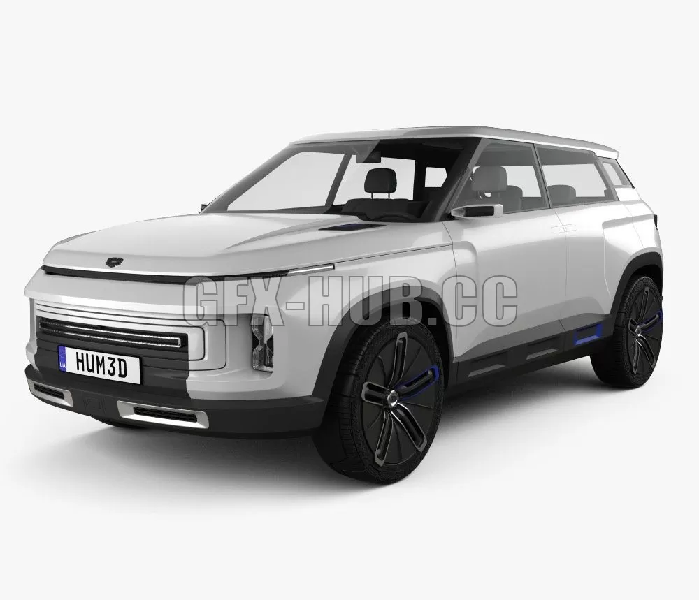 CAR – Geely Icon 2022 3D Model