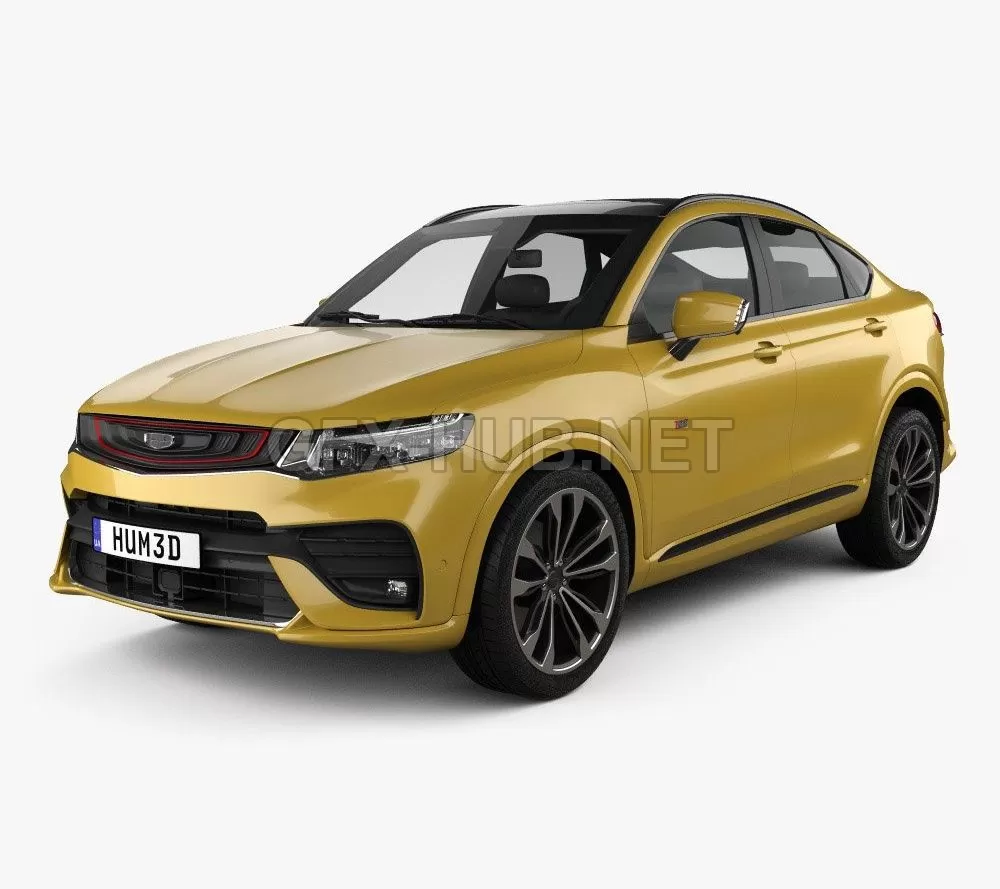 CAR – Geely Xing Yue 2019  3D Model