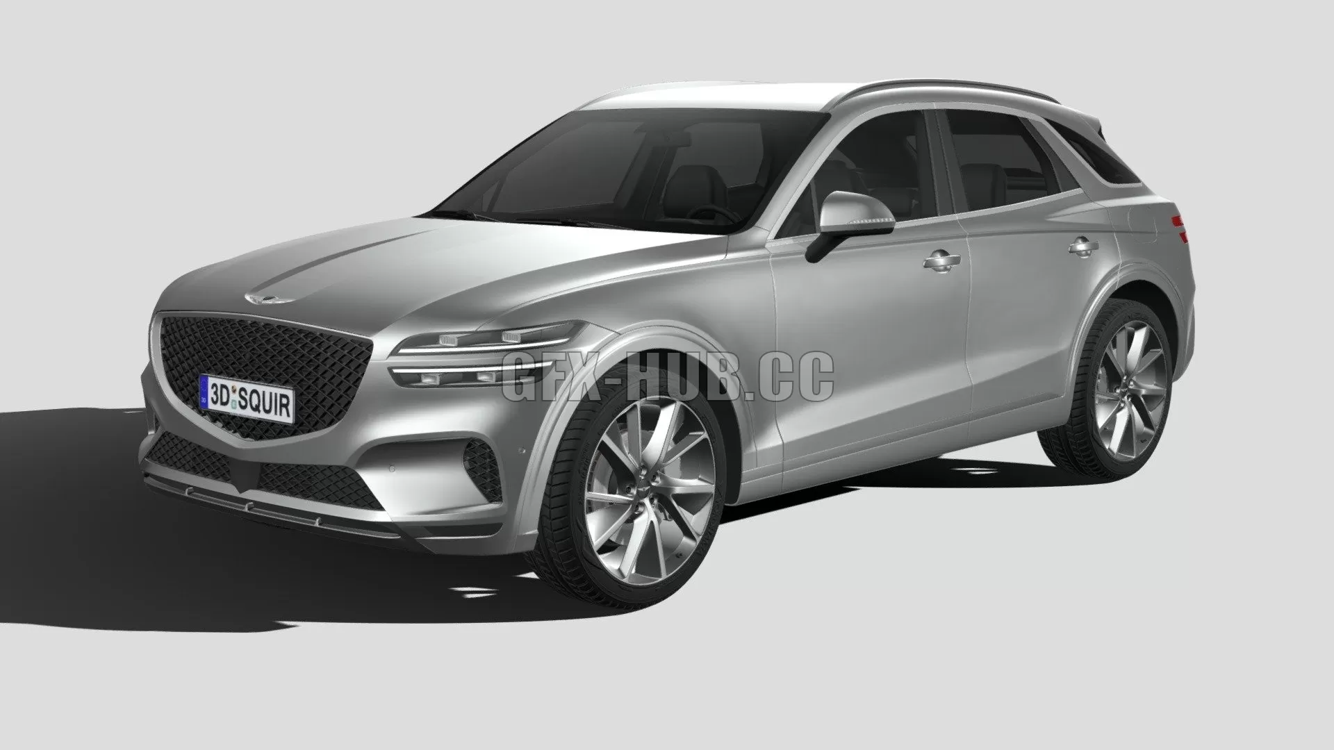 CAR – Genesis GV70 2020 3D Model