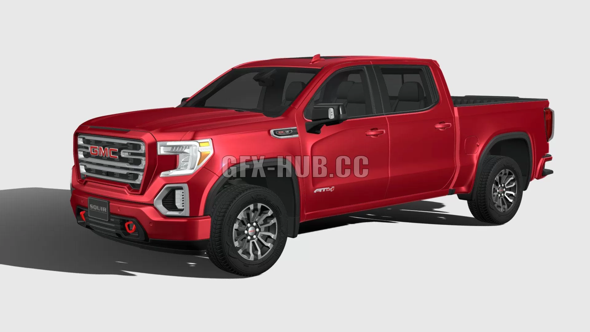 CAR – GMC Sierra AT4 2020 3D Model