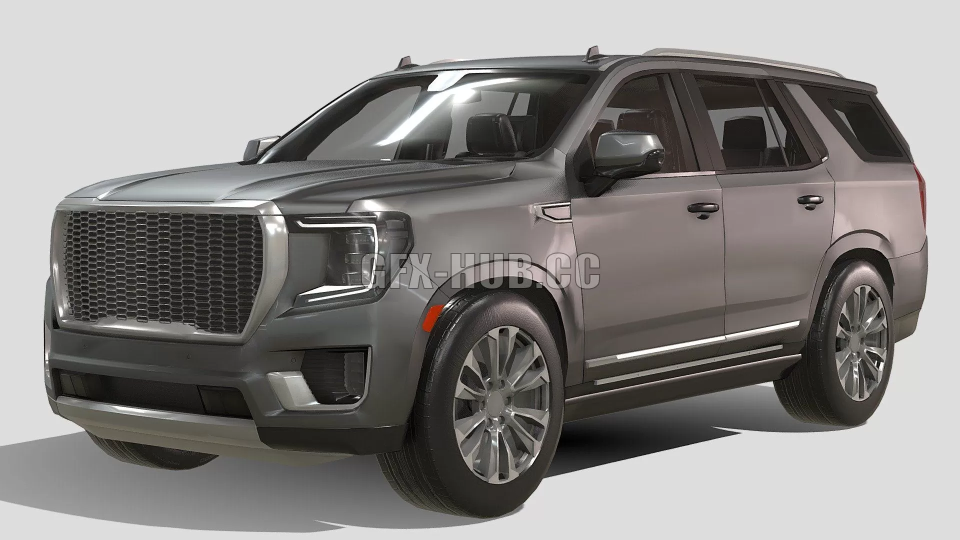 CAR – GMC Yukon Denali 2022 3D Model