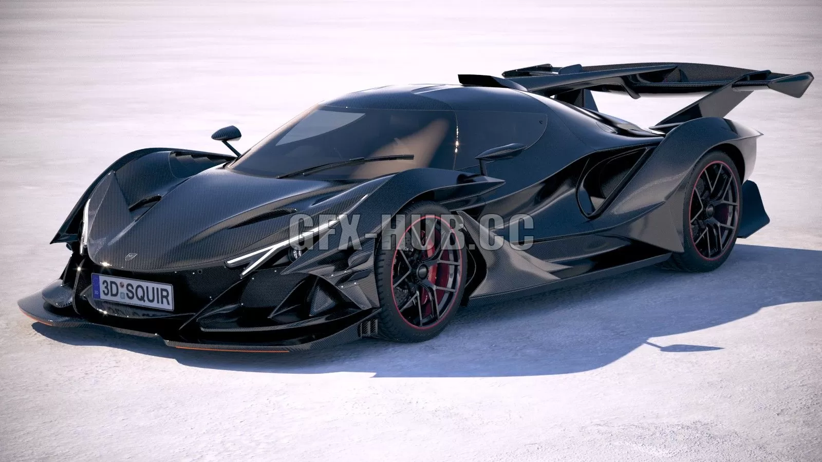 CAR – Gumpert Apollo Intensa Emozione 2019 3D Model