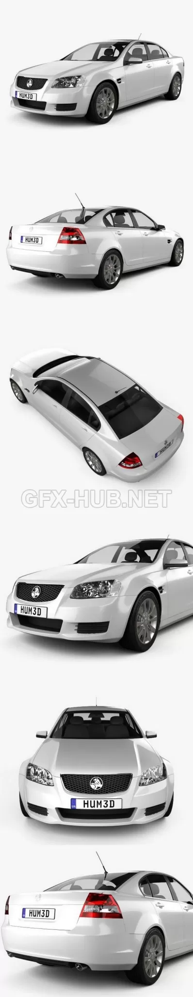 CAR – Holden Commodore VE Sedan 2012  3D Model