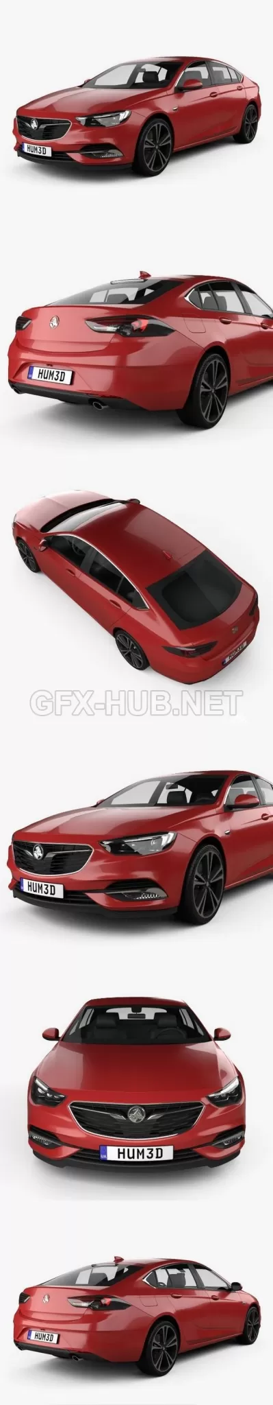 CAR – Holden Commodore ZB 2017  3D Model