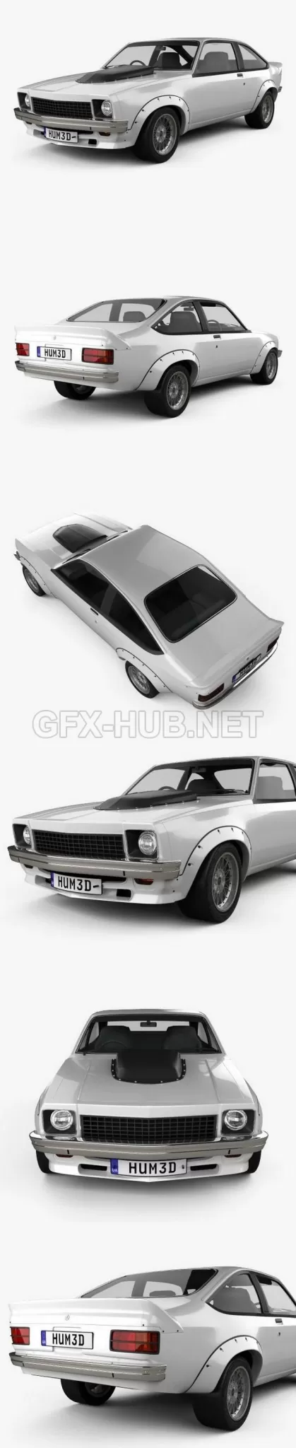 CAR – Holden Torana A9X 1976  3D Model