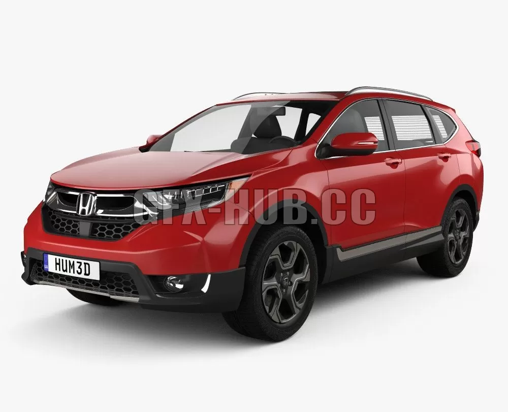 CAR – Honda CR-V Touring 2020 3D Model