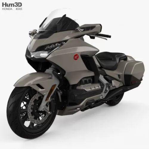 CAR – Honda GL 1800 Gold Wing 2018 3D Model