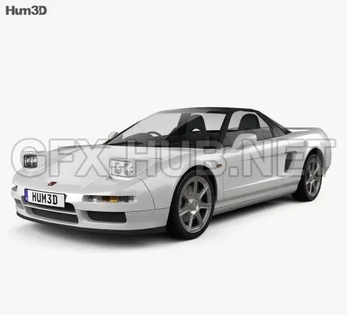 CAR – Honda NSX Type-R 1992 3D Model