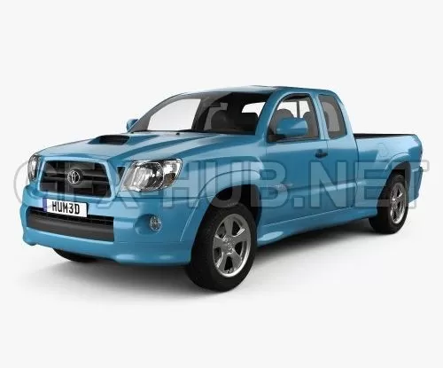 CAR – hum3d Toyota Tacoma XRunner 2011  3D Model