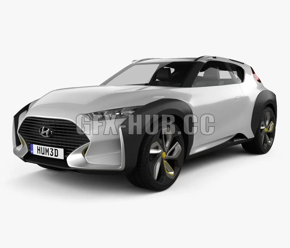 CAR – Hyundai Enduro 2015 3D Model