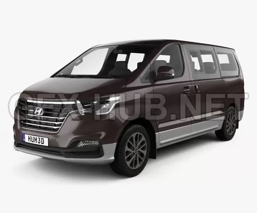 CAR – Hyundai Grand Starex 2018  3D Model