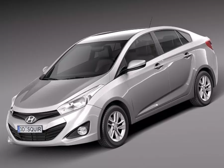 CAR – Hyundai HB20S 2013 3D Model