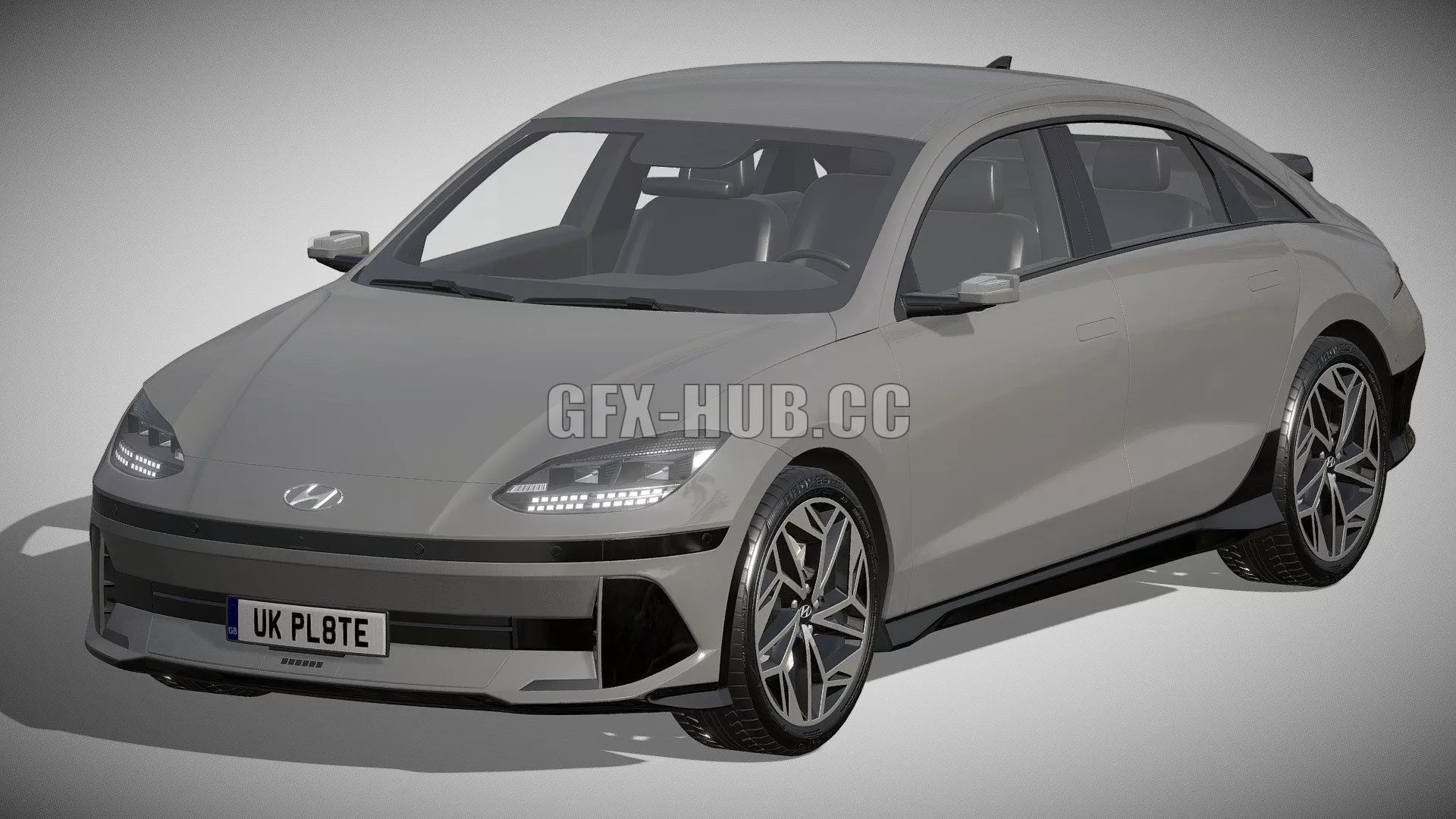 CAR – Hyundai Ioniq 6 3D Model