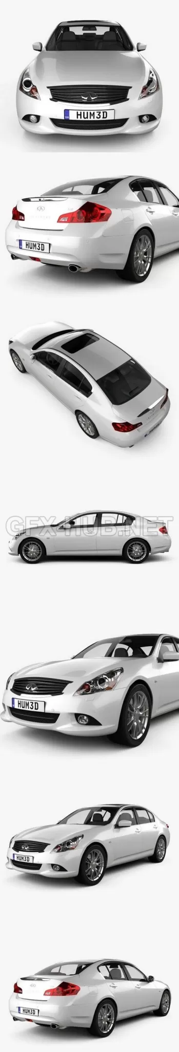 CAR – Infiniti G37 Sedan 2011  3D Model