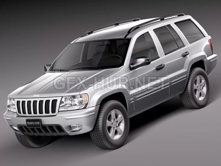 CAR – Jeep Grand Cherokee 1999-2005 3D Model CAR – Jeep Grand Cherokee 1999-2005 3D Model