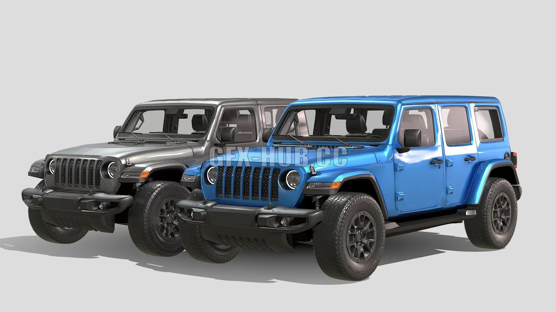 CAR – Jeep Wrangler Rubicon 392 2021 Gladiator 3D Model CAR – Jeep Wrangler Rubicon 392 2021 Gladiator 3D Model