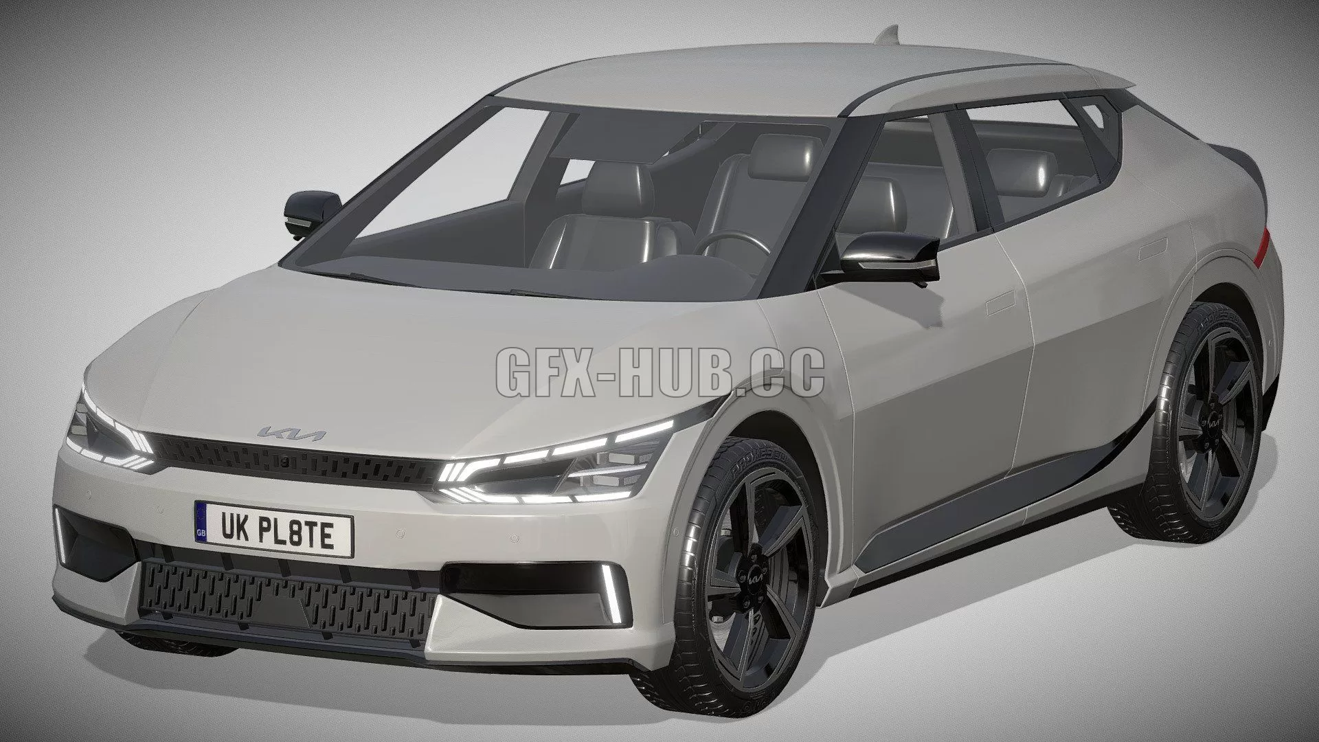 CAR – Kia EV6 GT 2022 3D Model CAR – Kia EV6 GT 2022 3D Model