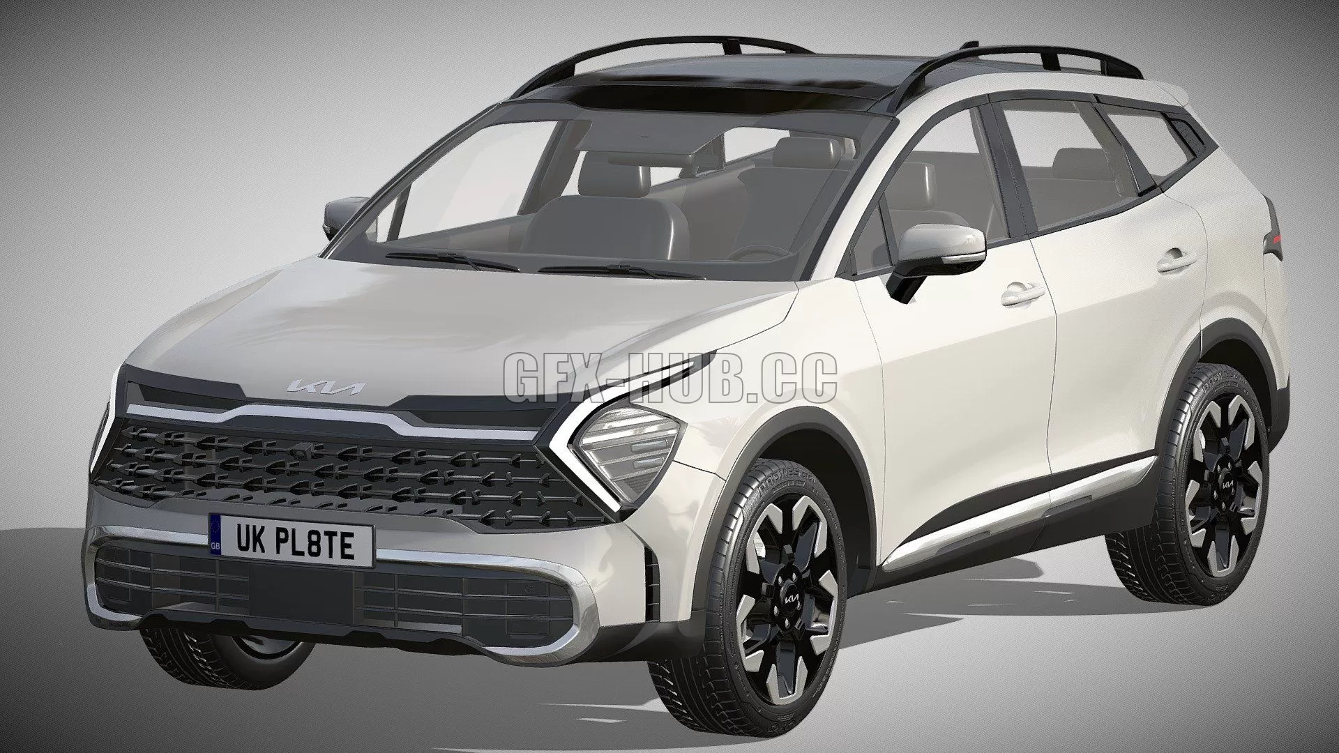 CAR – KIA Sportage 2022 3D Model CAR – KIA Sportage 2022 3D Model