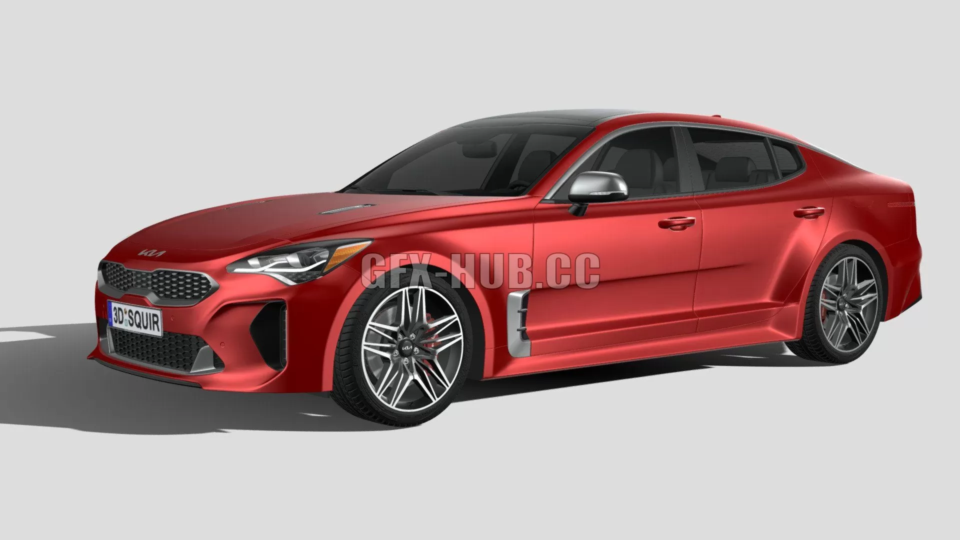 CAR – Kia Stinger GT 2022 3D Model CAR – Kia Stinger GT 2022 3D Model