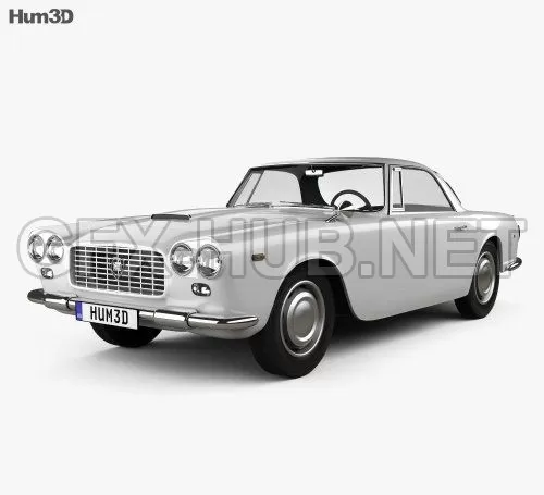 CAR – Lancia Flaminia GT 3C 1963  3D Model
