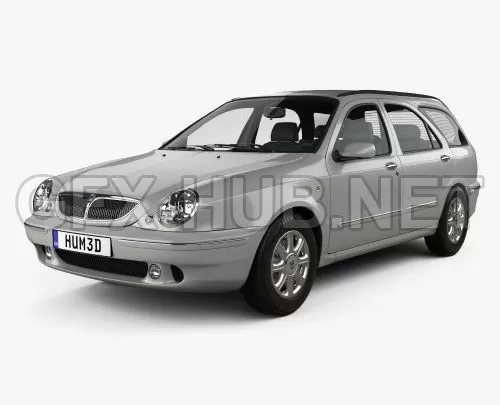 CAR – Lancia Lybra Wagon 1999 3D Model