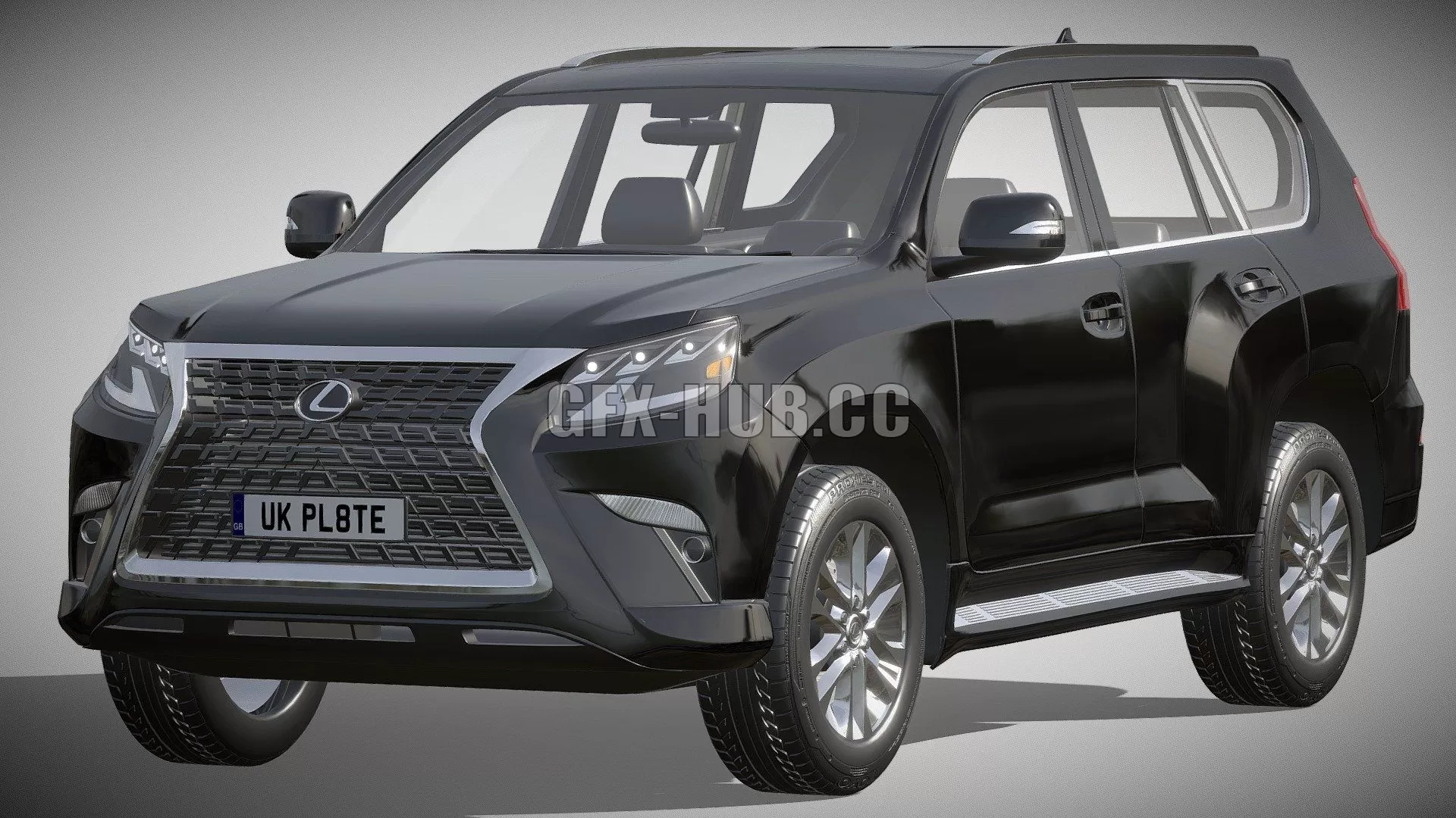 CAR – Lexus GX460 2021 3D Model