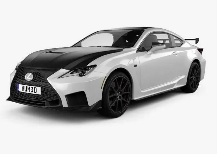 CAR – Lexus RC-F Track Edition 2020 3D Model