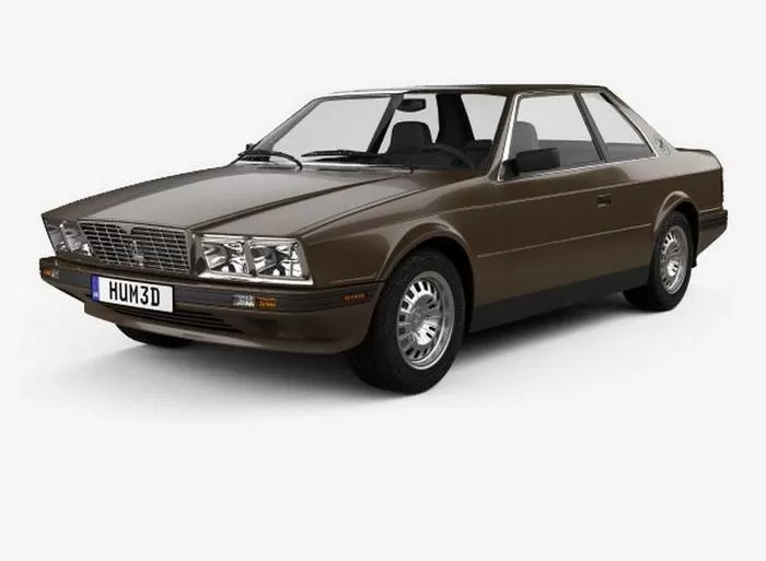 CAR – Maserati Biturbo 1982 3D Model