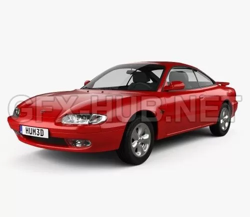 CAR – Mazda MX-6 1992  3D Model