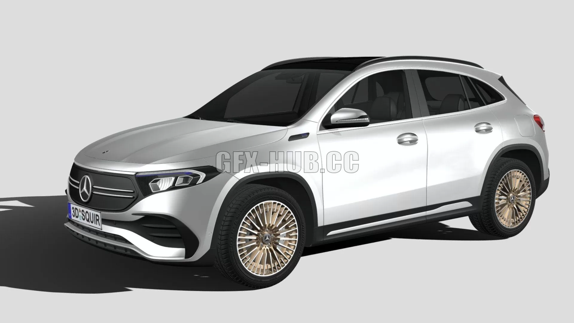 CAR – Mercedes Benz EQA 2022 3D Model