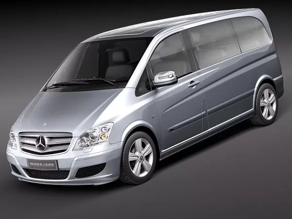 CAR – Mercedes Viano 2010 3D Model