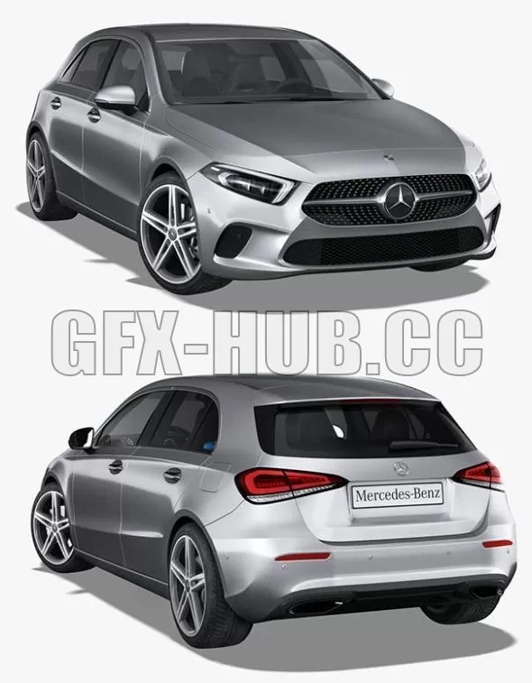 CAR – Mercedes-Benz A-Class W177 3D Model