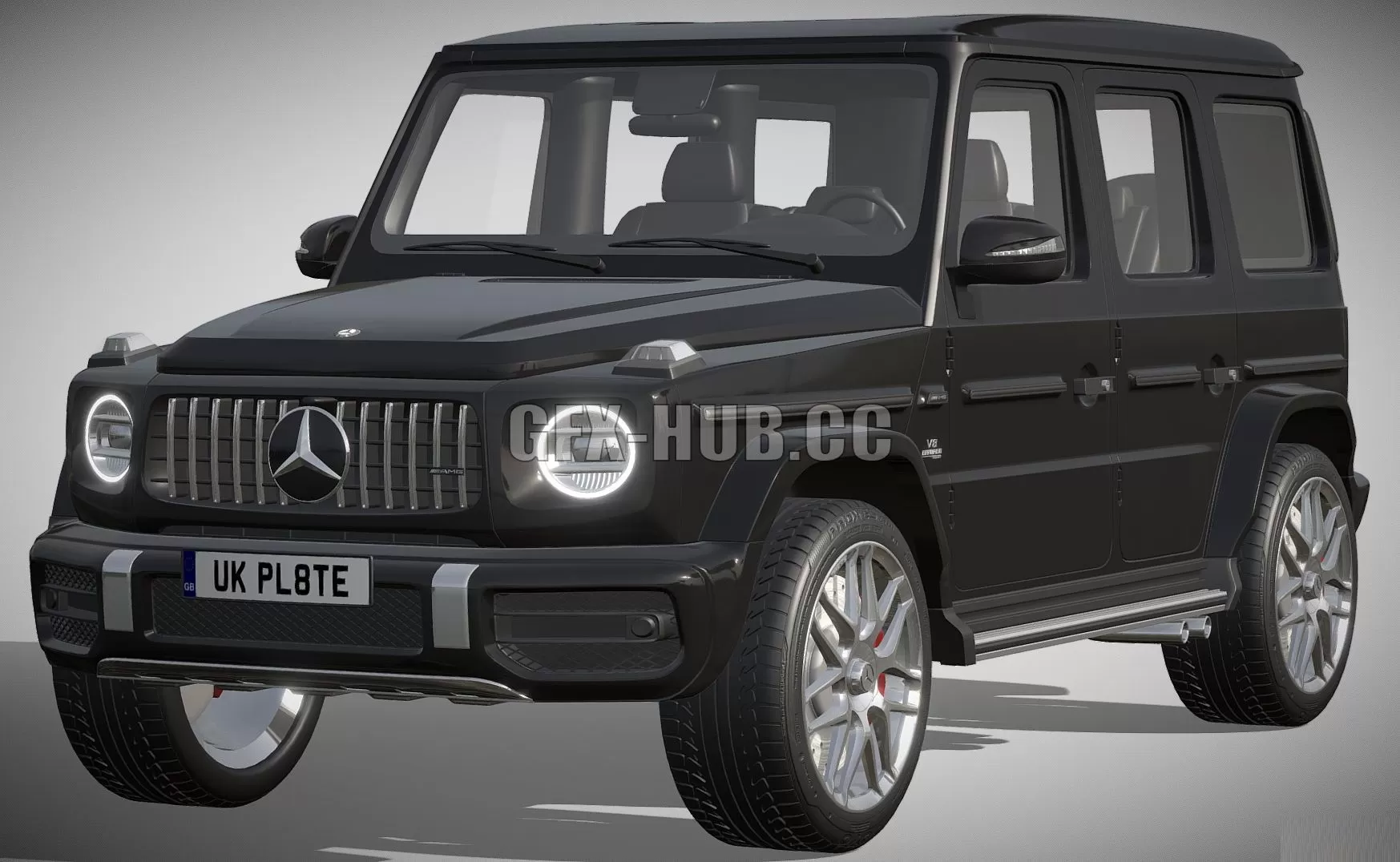 CAR – Mercedes-Benz AMG G63 2020 3D Model
